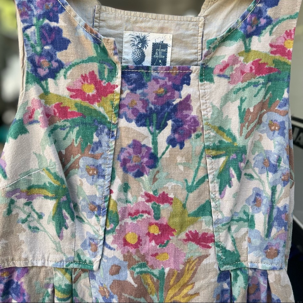 EDME & ESYLLTE for ANTHROPOLOGIE Floral Dress - Picture 7 of 16